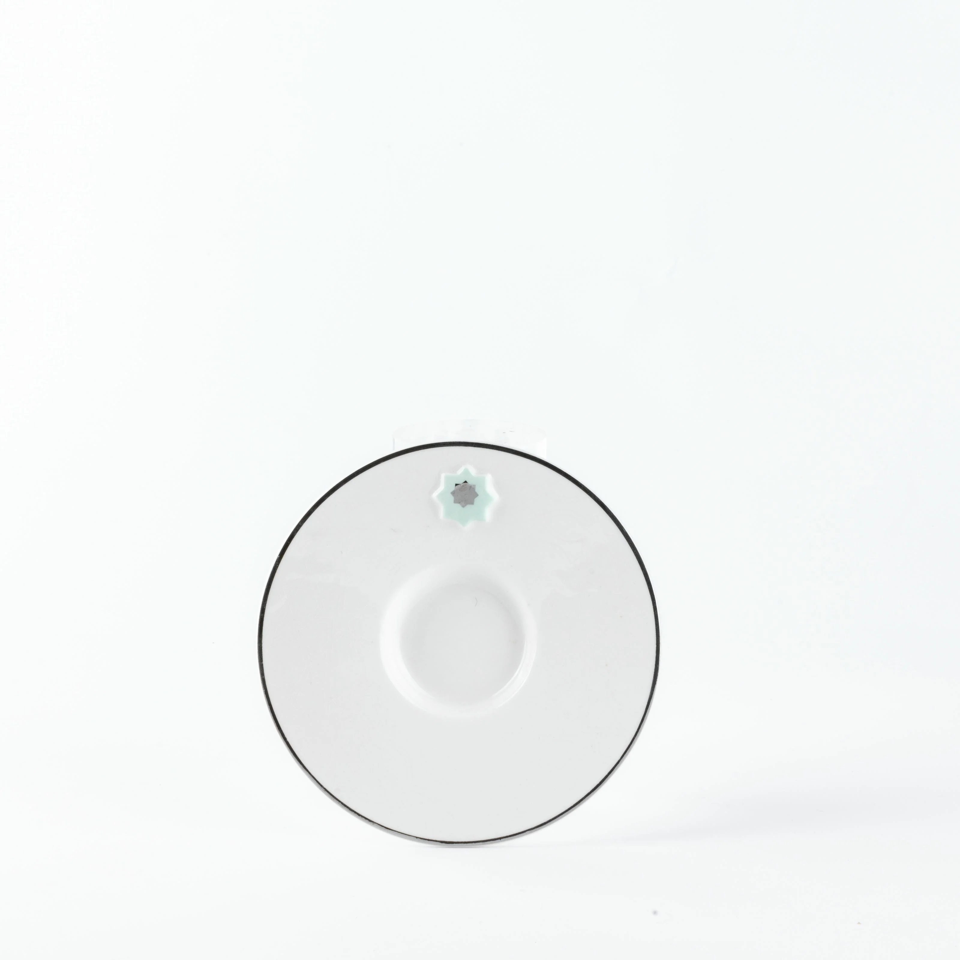 Asala - Esspresso/ Turkish Coffee Set (12-Pc) - Teal & Silver - Image 6