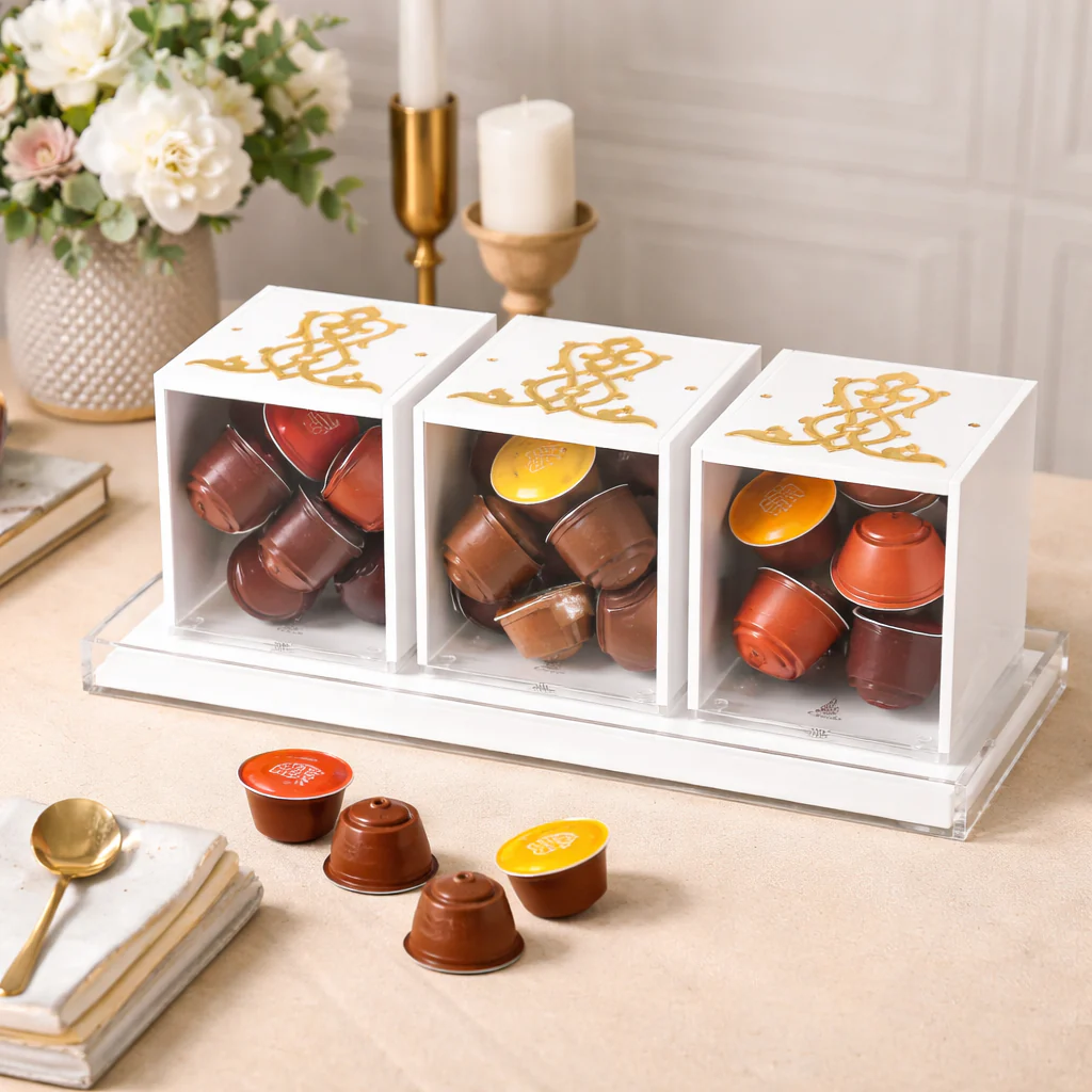 Rumi - The Noir Trio Display Set - White - Image 3