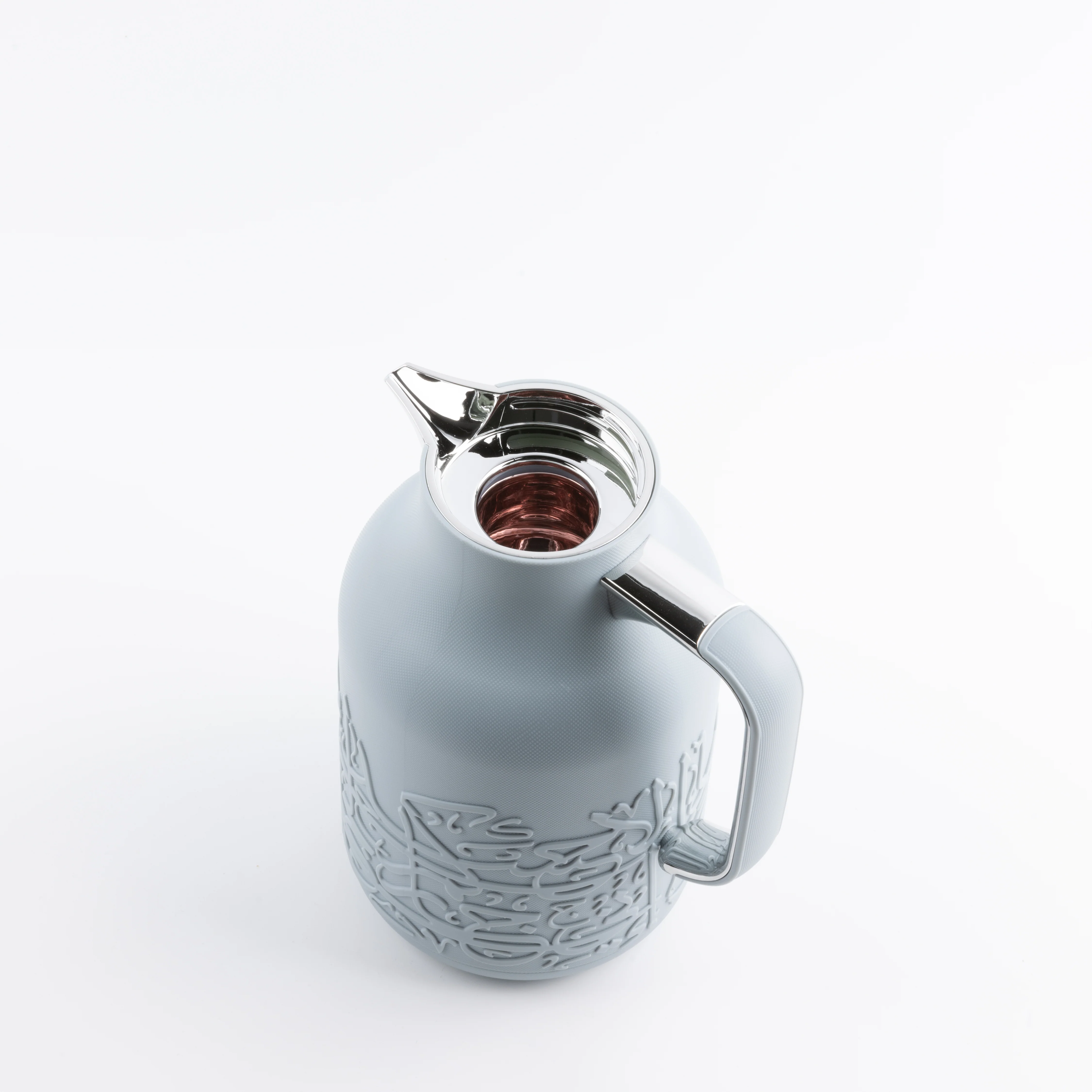 Jiwar - Vacuum Flask / Thermos - Haze Blue & Silver - Image 3