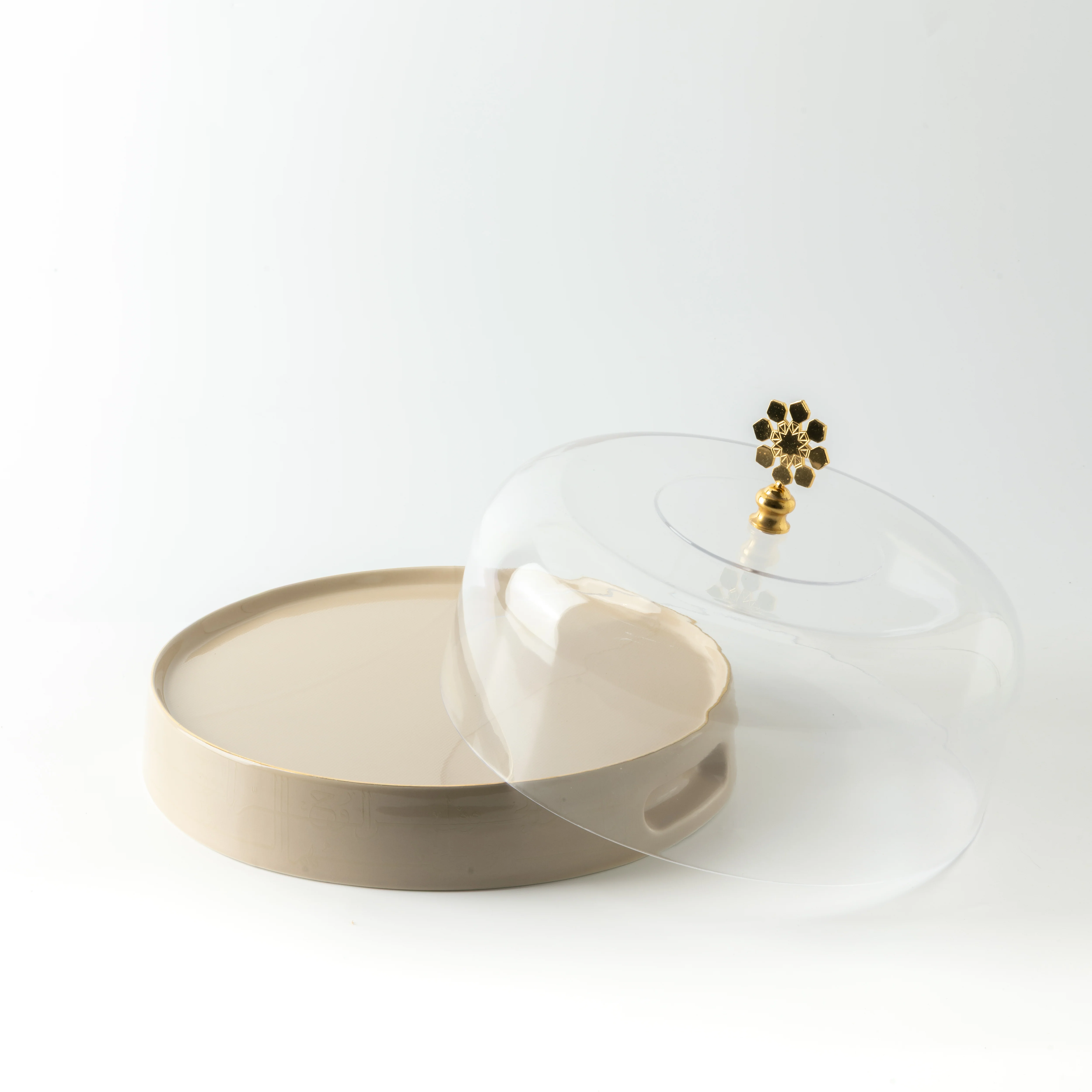 Mirral - Cake Set (9-Pc) - Beige & Gold - Image 7