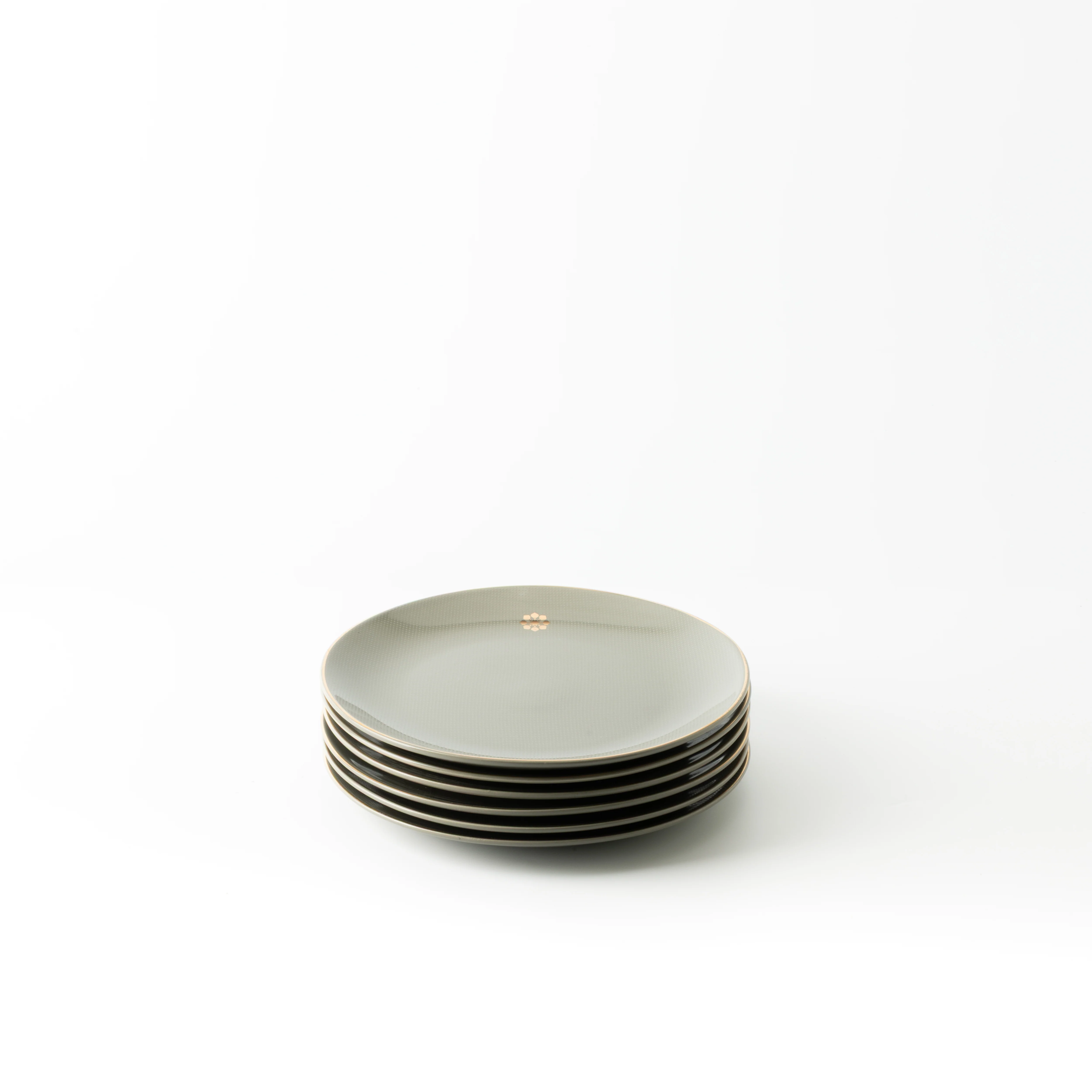 Mirral - Cake Set (9-Pc) - Grey & Gold - Image 4