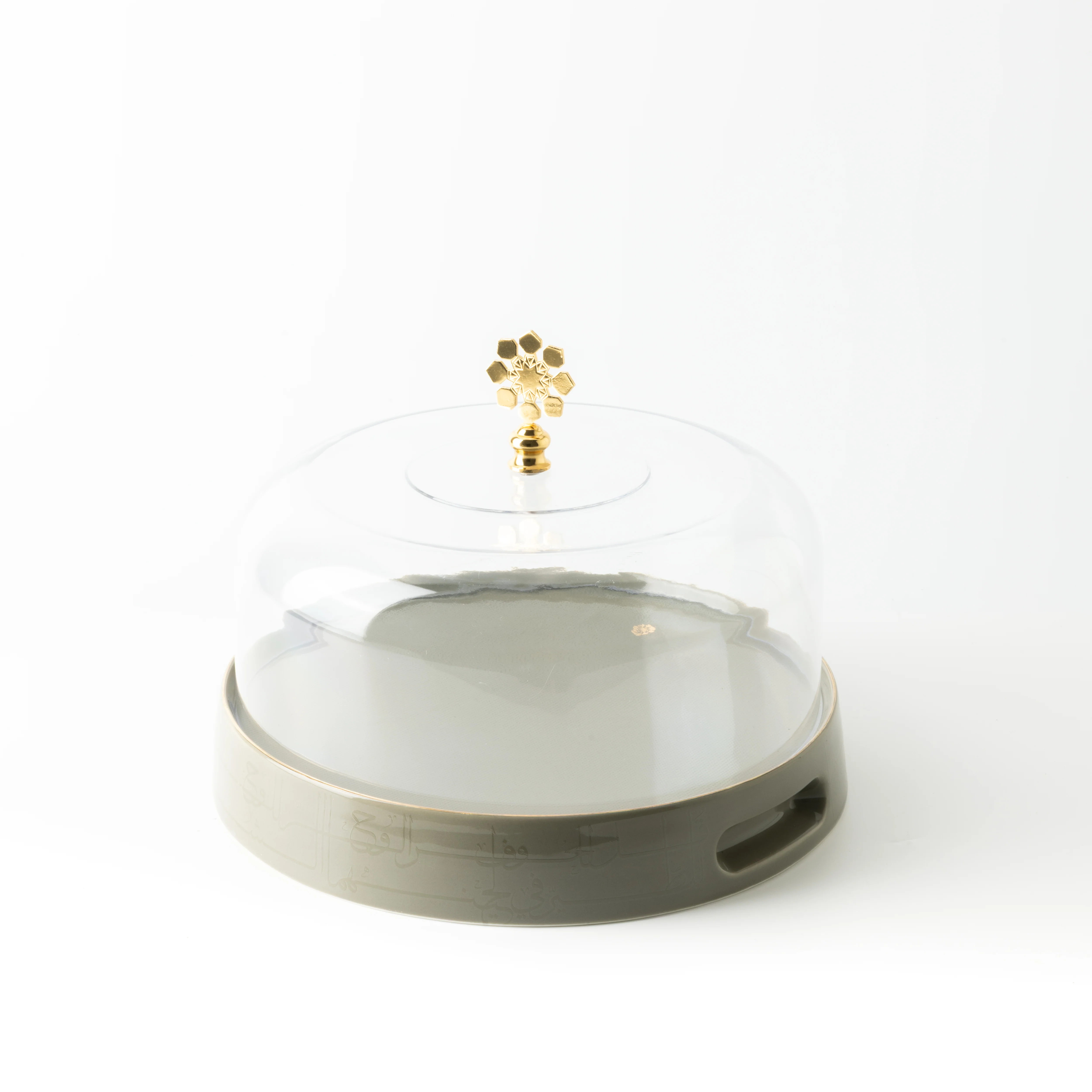 Mirral - Cake Set (9-Pc) - Grey & Gold - Image 6