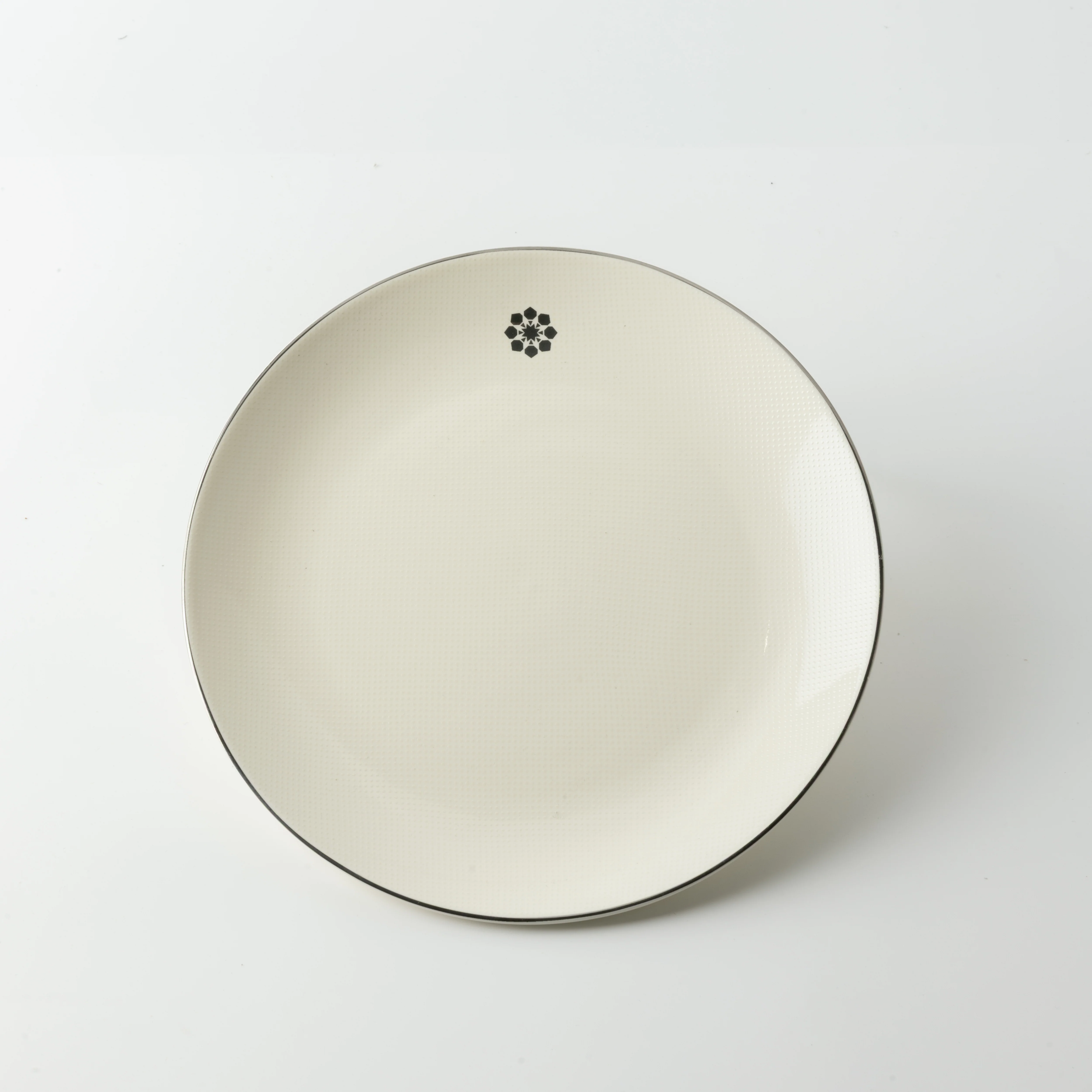 Mirral - Cake Set (9-Pc) - White & Silver - Image 5