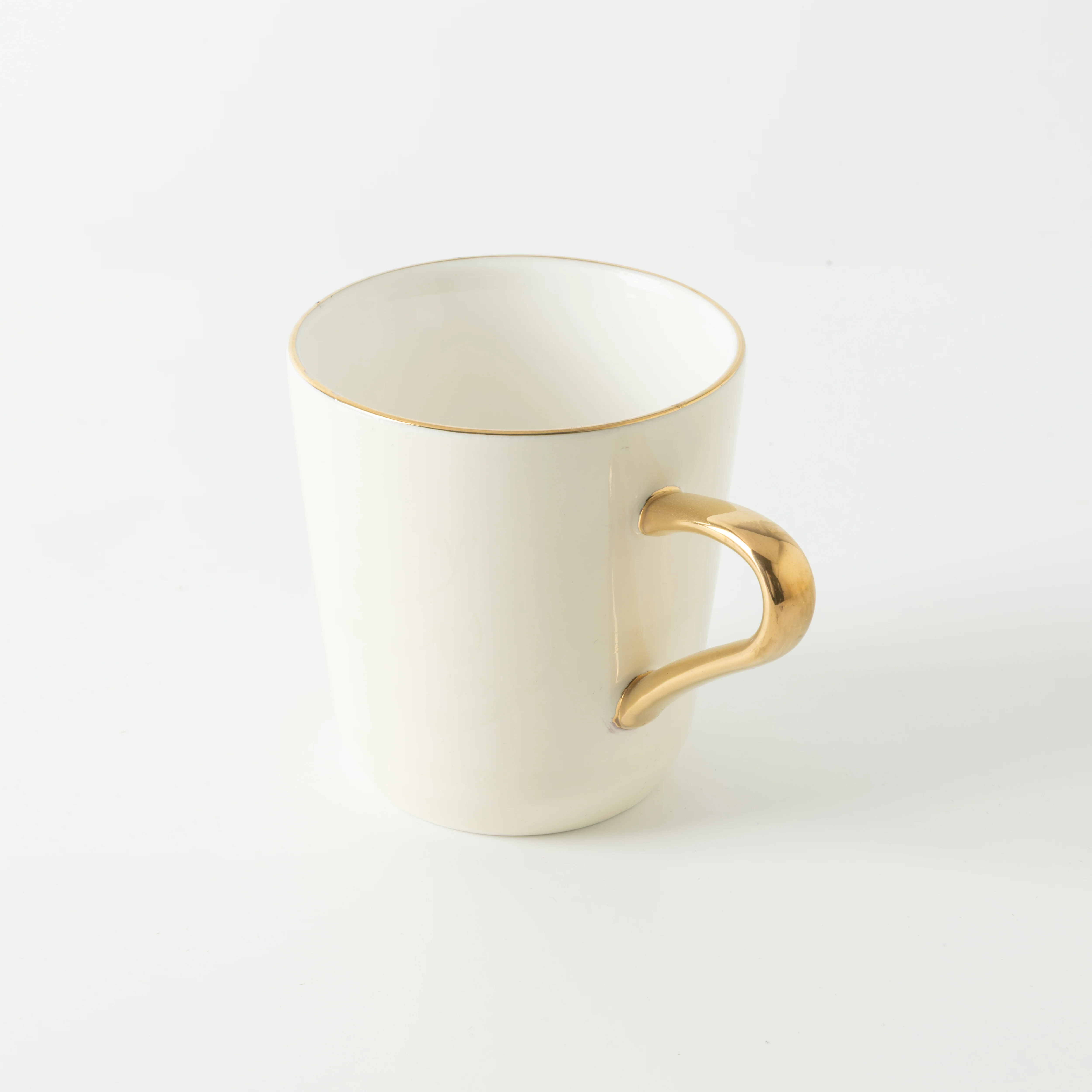 Mirral - Cappuccino Set (12-Pc) - White & Gold - Image 6