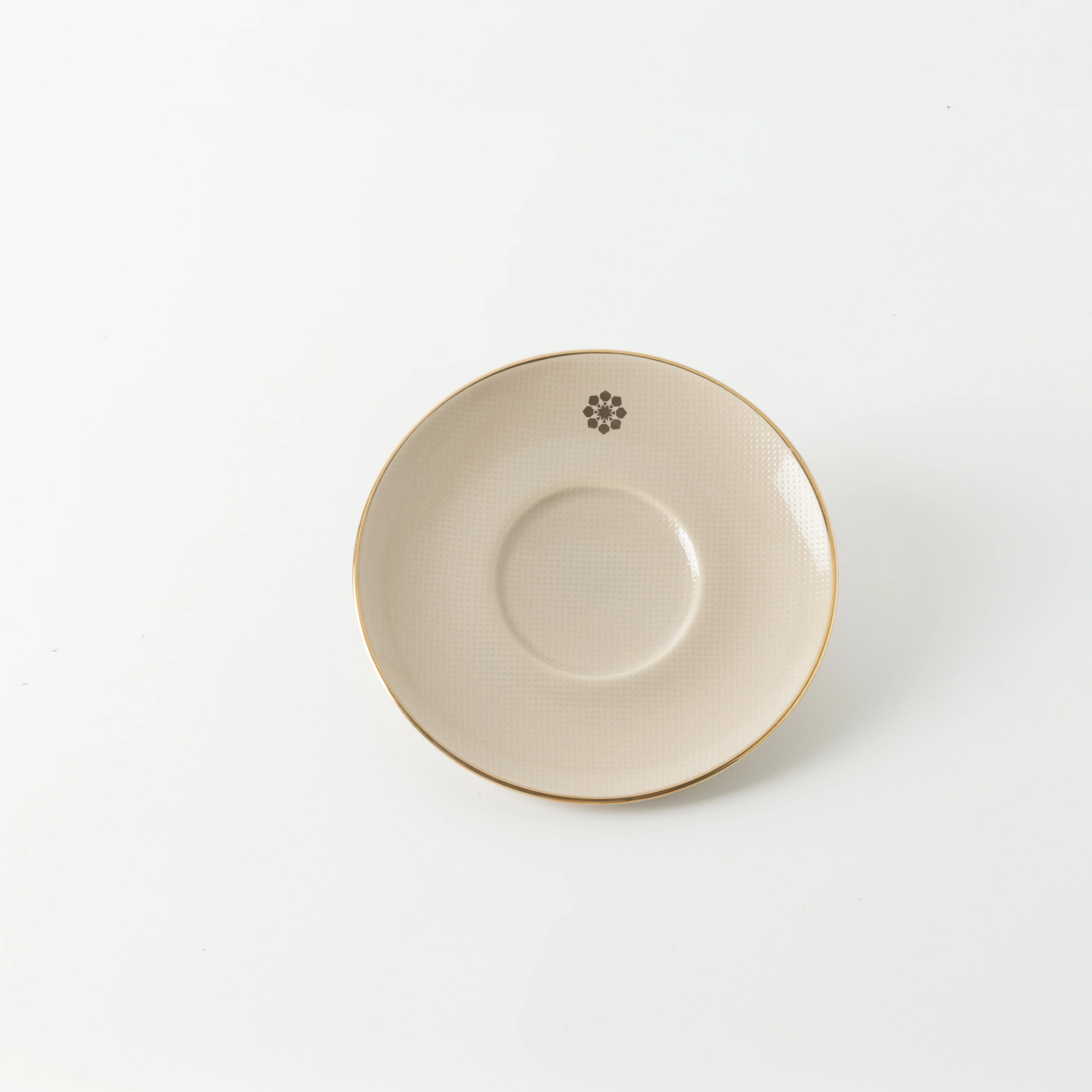 Mirral - Espresso/Turkish Coffee Set (12-Pc) - Beige & Gold - Image 5