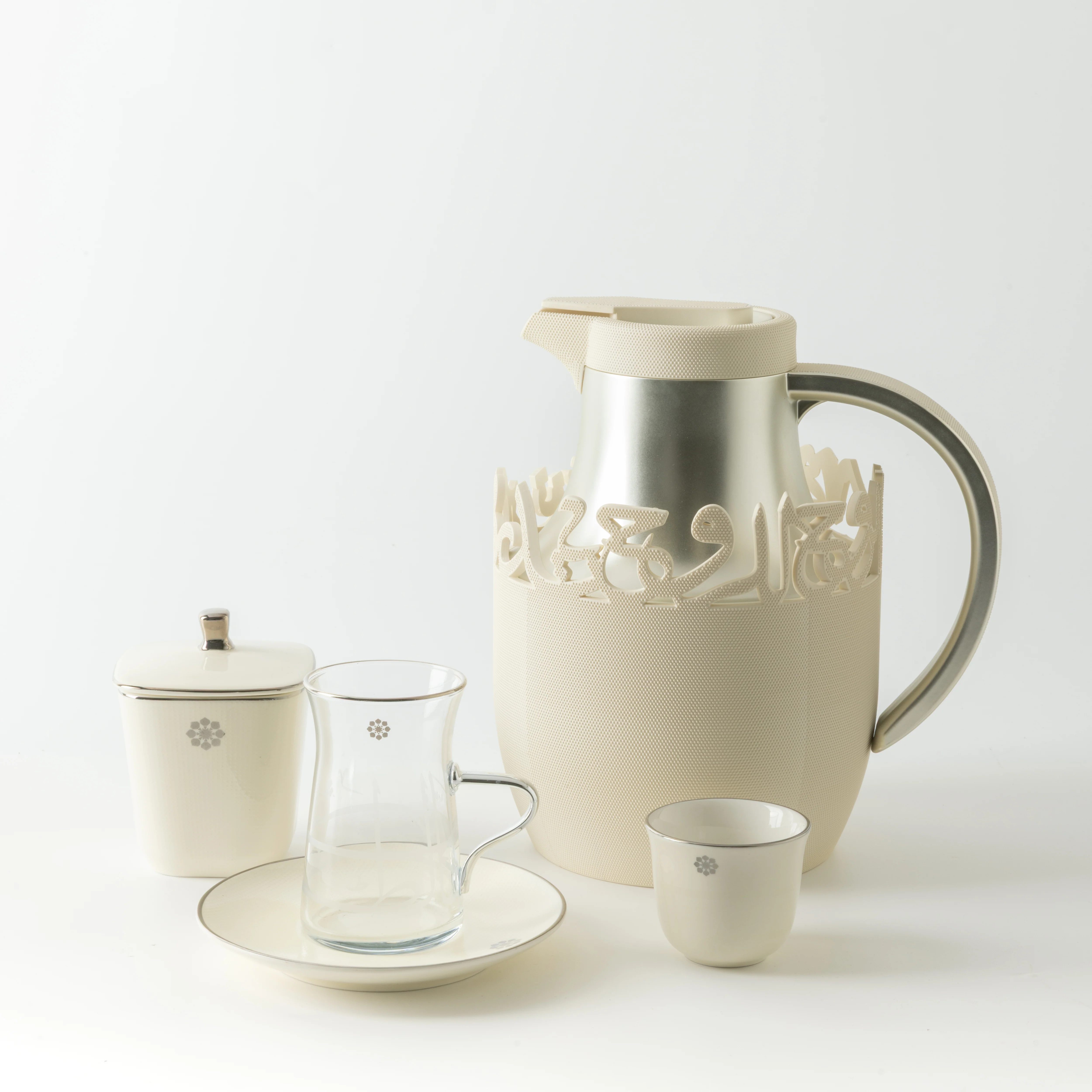 Mirral - Ultimate Brew Deluxe Set (21-Pc)- White & Silver - Image 5