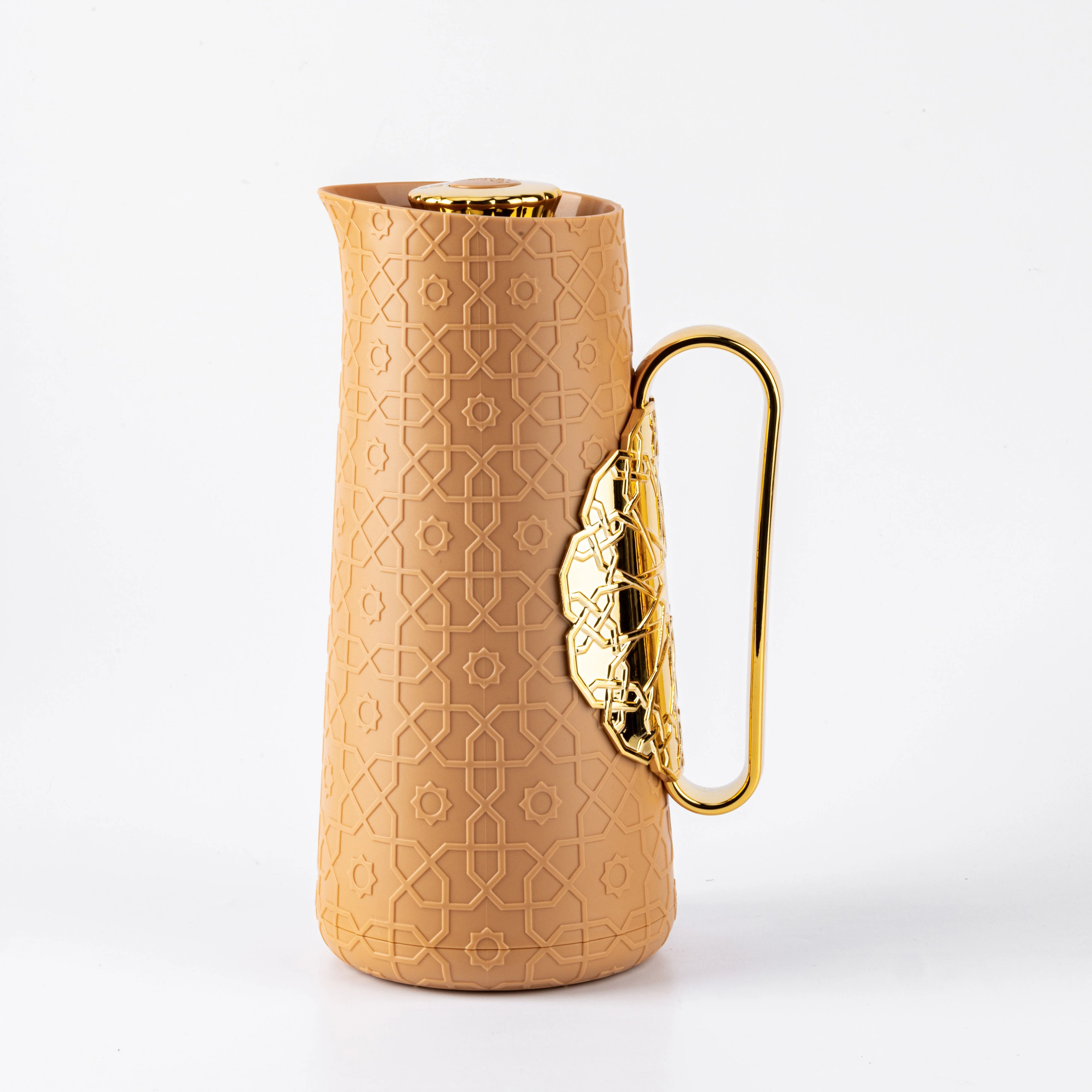 Rosette - Thermos/Vacuum Flask - Orange & Gold - Image 4
